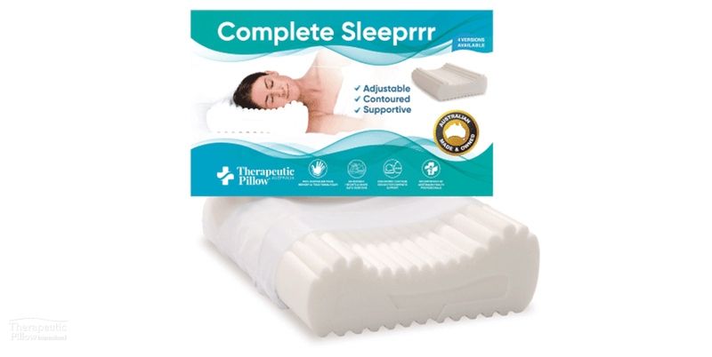 COMPLETE SLEEPRRR ORIGINAL MEMORY FOAM PILLOW / WHITE photo