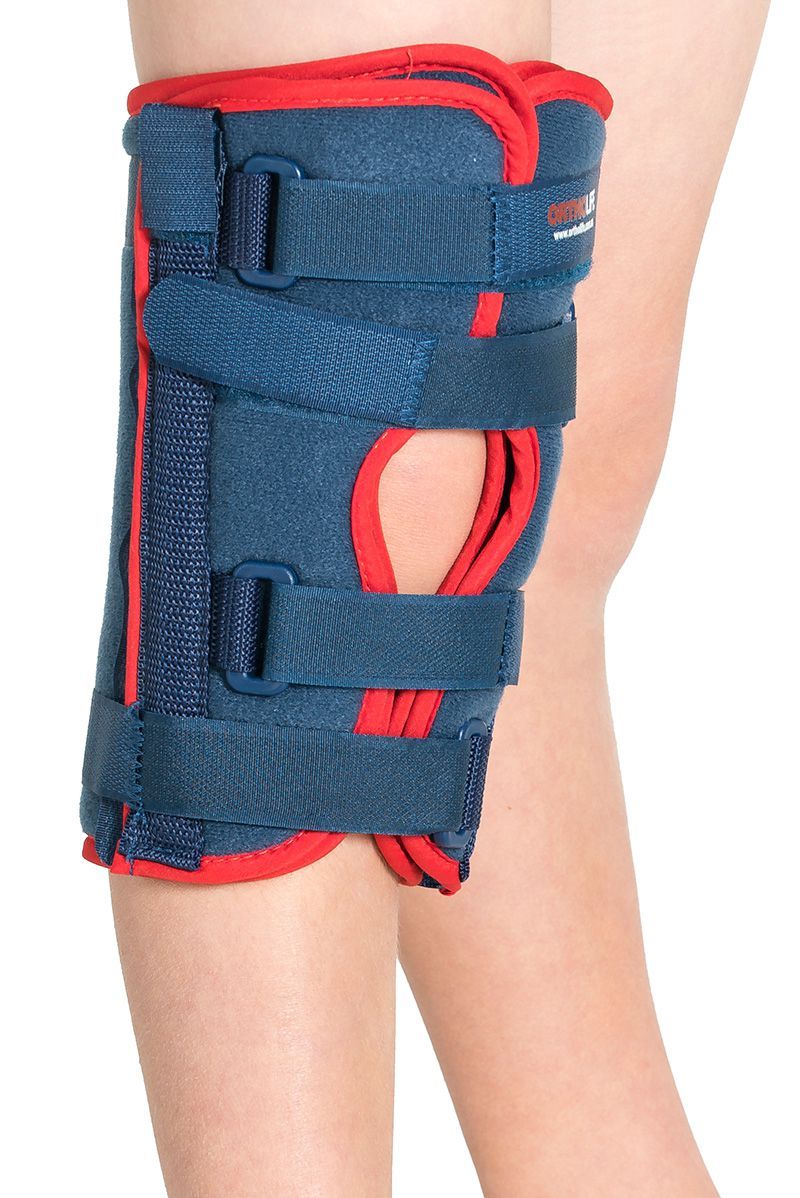 ORTHOLIFE PAEDIATRIC TRI PANEL KNEE IMMOBILISER photo