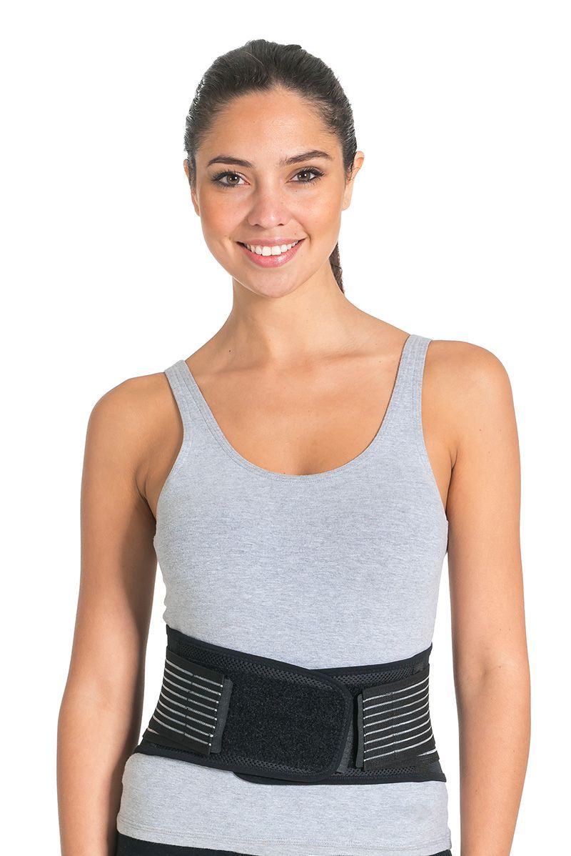 ORTHOLIFE CONTOURED LIGHT BACK SUPPORT PREMIUM photo