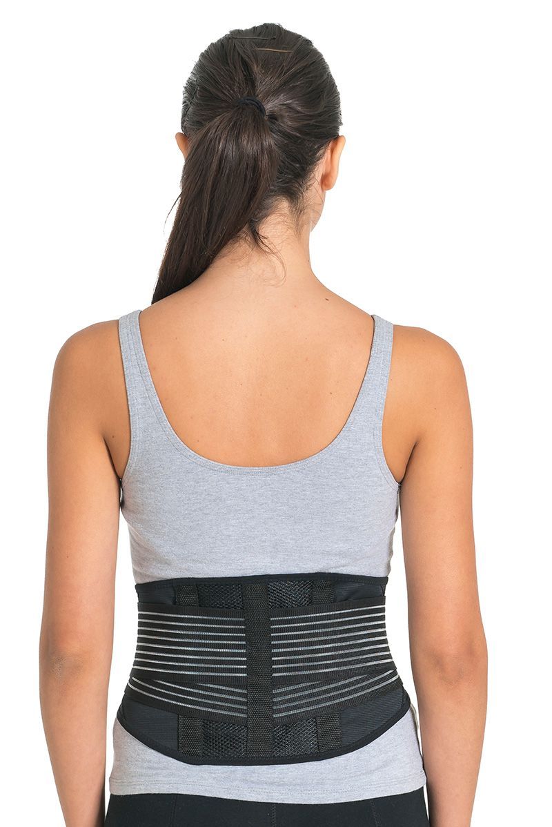 ORTHOLIFE CONTOURED LIGHT BACK SUPPORT PREMIUM photo