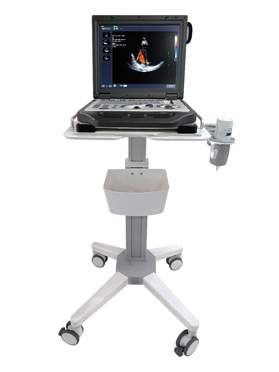 EMPEROR TROLLEY FOR REAL TIME ULTRASOUND WITH LIFT photo
