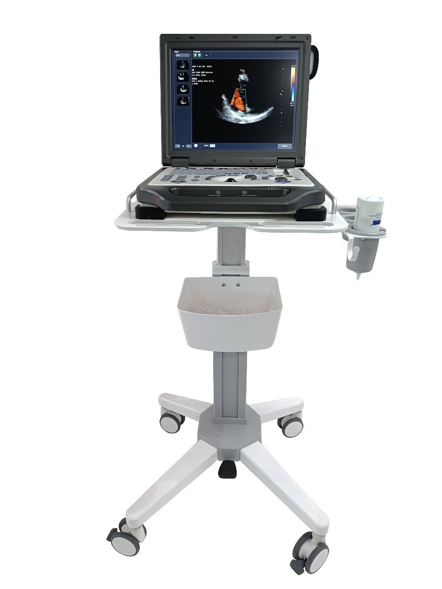 EMPEROR TROLLEY FOR REAL TIME ULTRASOUND WITH LIFT photo