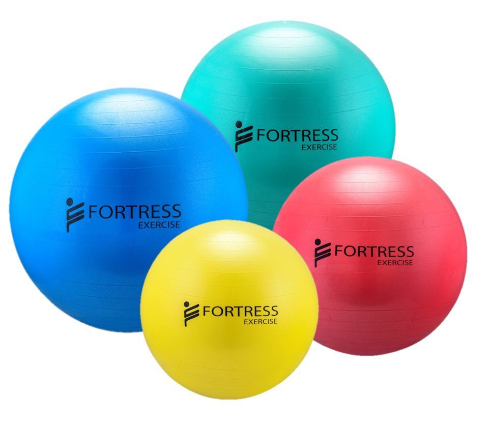 FORTRESS RAINBOW REHAB ANTI-BURST GYM / FITNESS BALLS photo