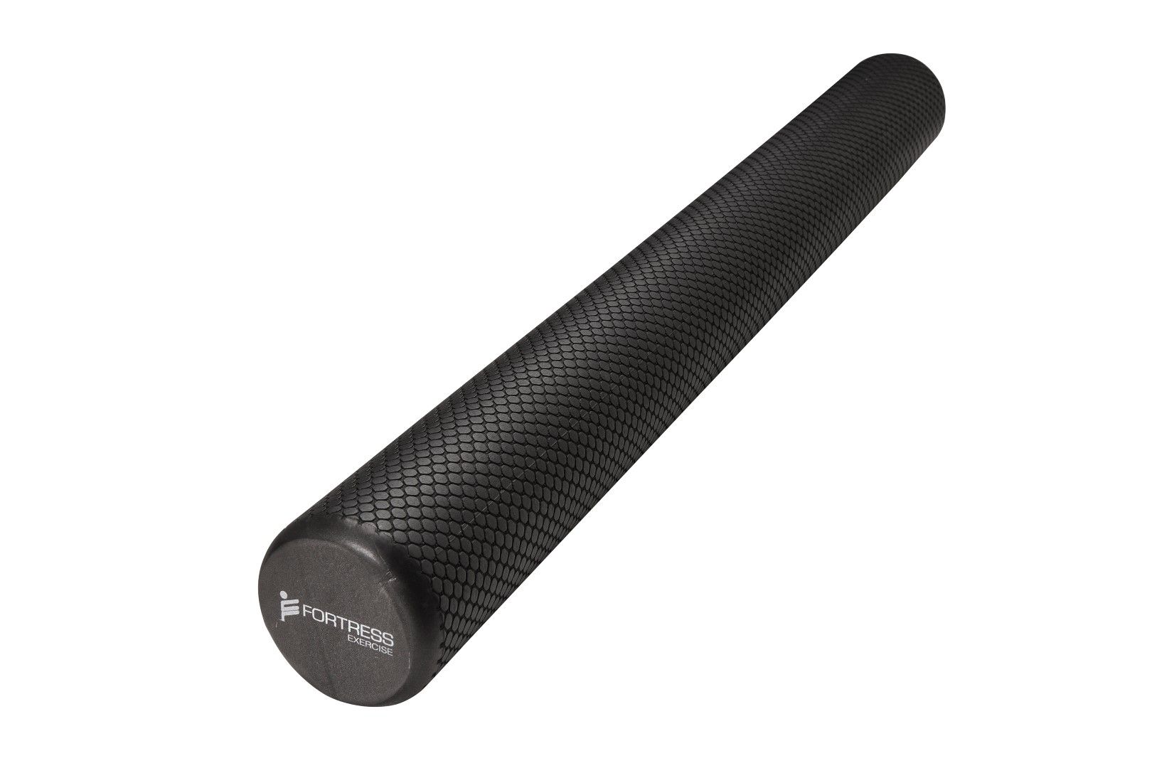 FORTRESS 10CM DIA LONG ROUND FOAM ROLLER / BLACK photo