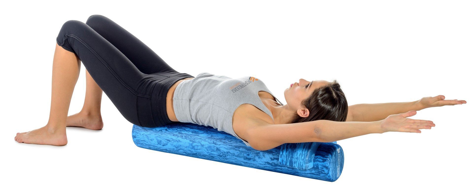 FORTRESS SHORT ROUND FOAM ROLLER / GREEN photo
