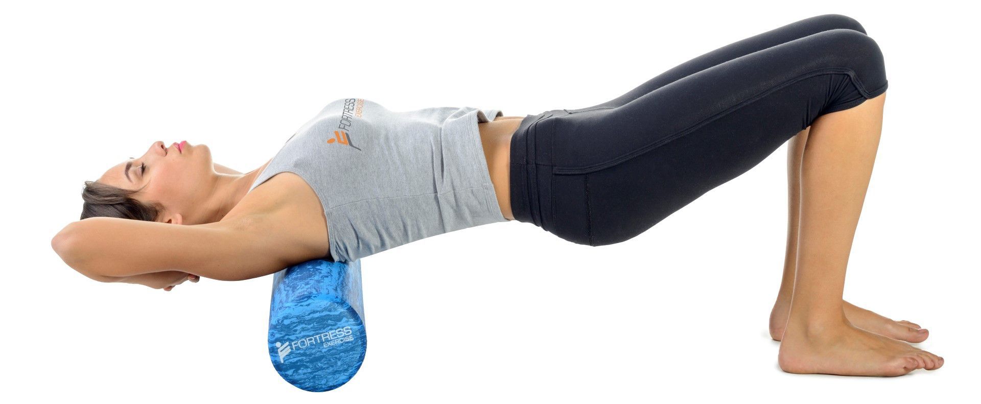 FORTRESS SHORT ROUND FOAM ROLLER / RAINBOW photo