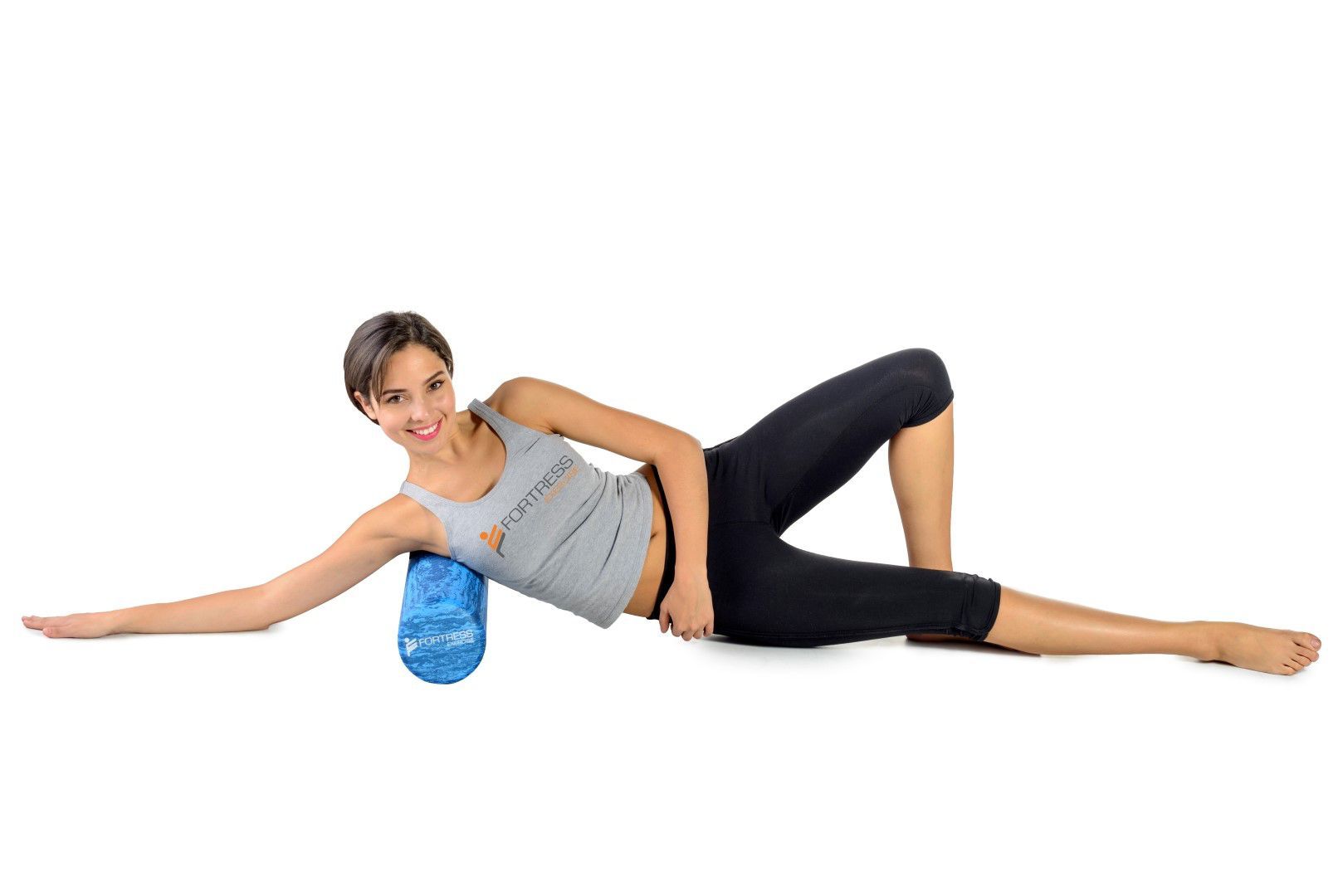 FORTRESS ROLLEX EPP MEDIUM ROUND FOAM ROLLER / HARD /BLACK photo