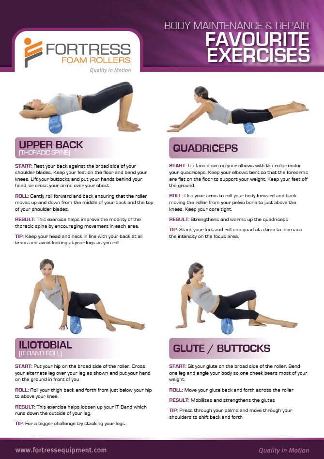 FORTRESS LONG ROUND FOAM ROLLER photo