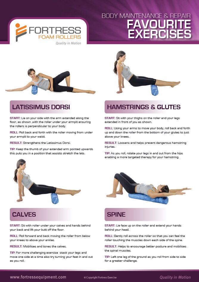 FORTRESS LONG ROUND FOAM ROLLER photo
