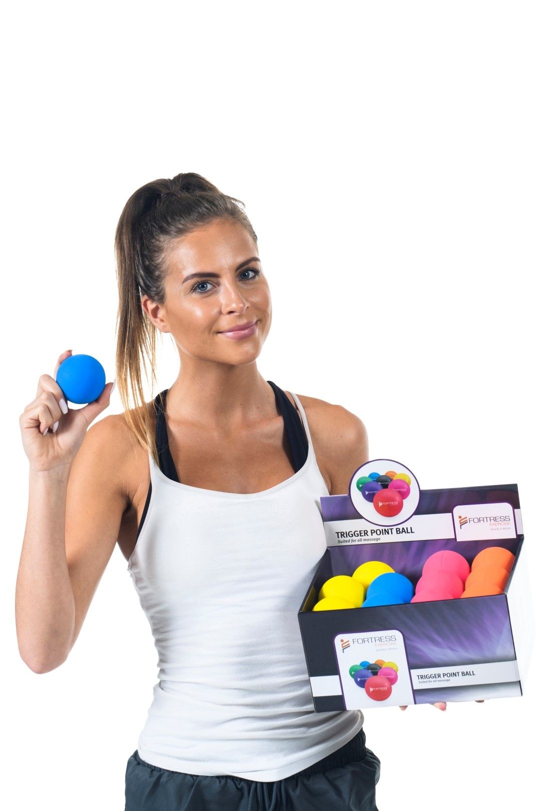 FORTRESS RUBBER TRIGGER POINT/LACROSSE BALL / INDIVIDUAL photo