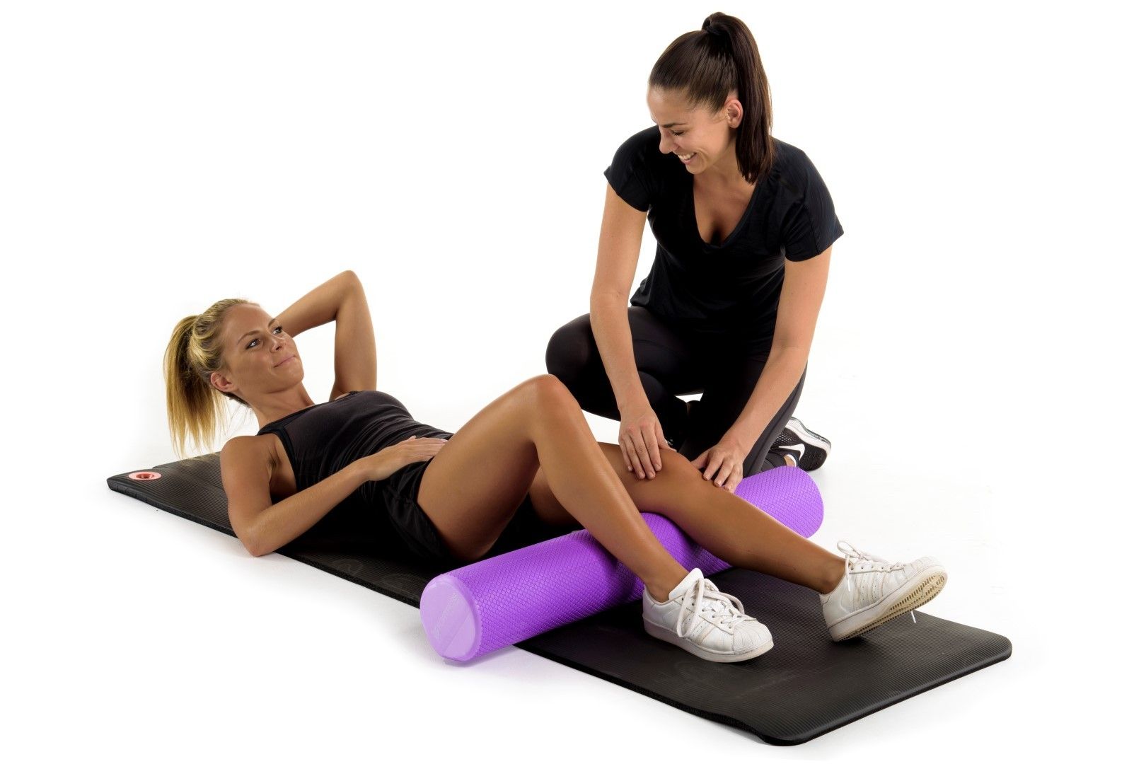 FORTRESS SOFT FOAM ROLLER 90CM / PURPLE photo