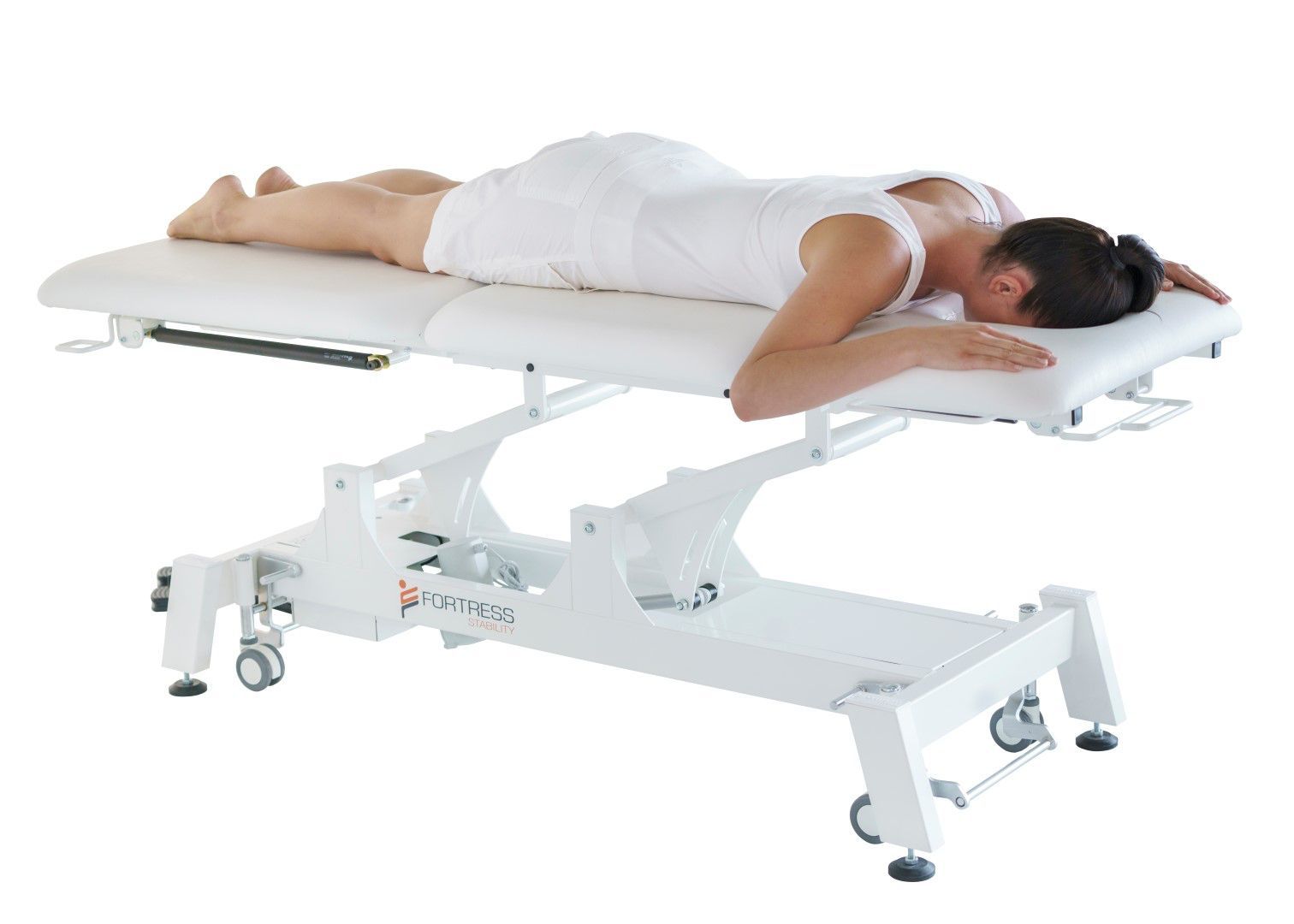 FORTRESS STABILITY 3-SECTION SHORTHEAD / BLACK FRAME / BLACK UPHOLSTERY / 360 DEGREE OPERATION-O photo