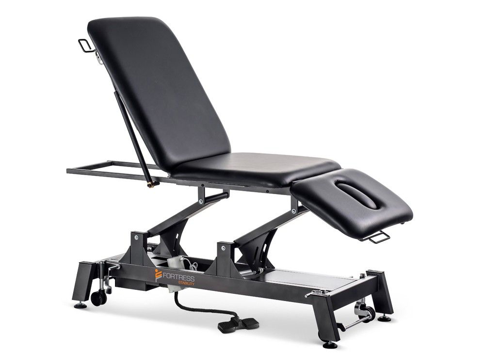 FORTRESS STABILITY 3-SECTION SHORTHEAD / BLACK FRAME / BLACK UPHOLSTERY- photo