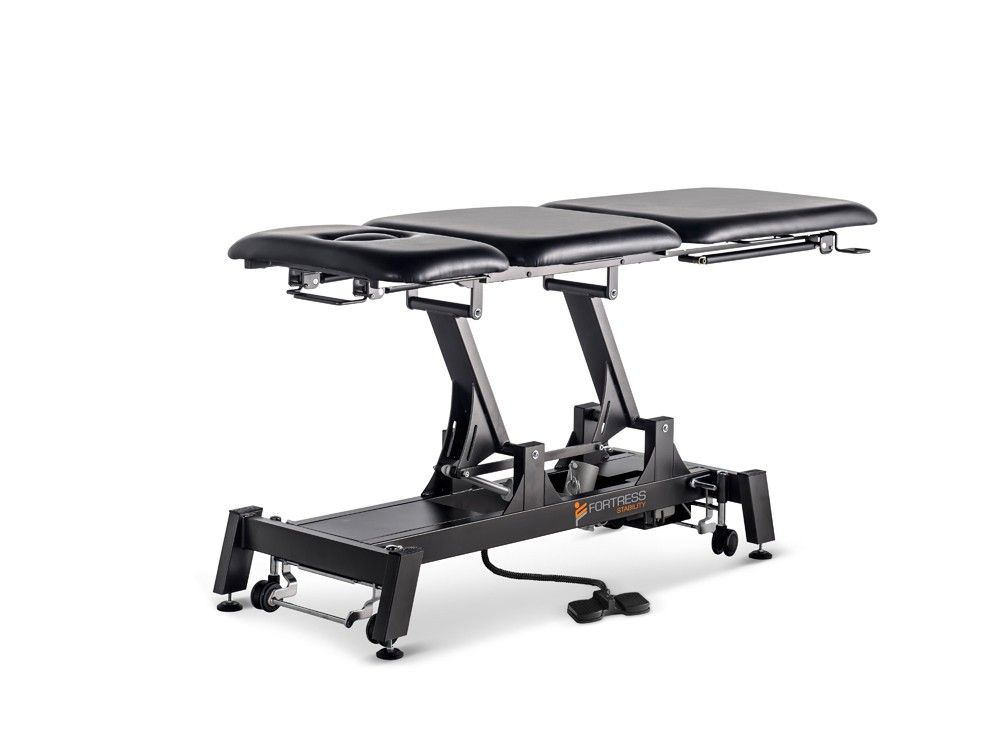 FORTRESS STABILITY 3-SECTION SHORTHEAD / BLACK FRAME / BLACK UPHOLSTERY- photo