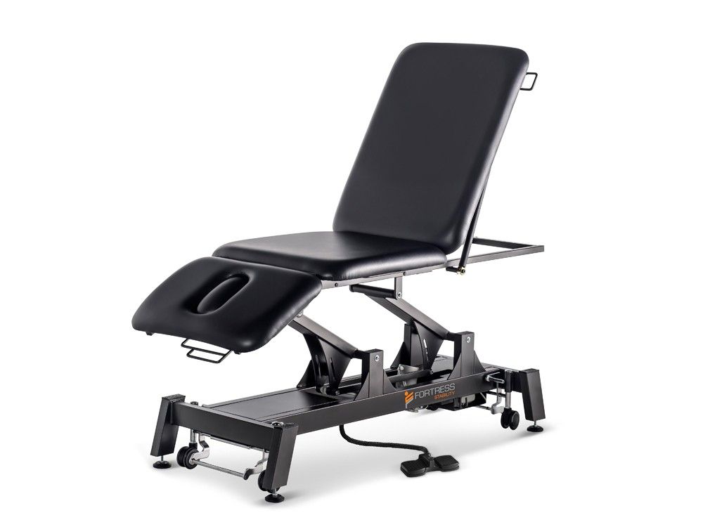 FORTRESS STABILITY 3-SECTION SHORTHEAD / BLACK FRAME / BLACK UPHOLSTERY- photo