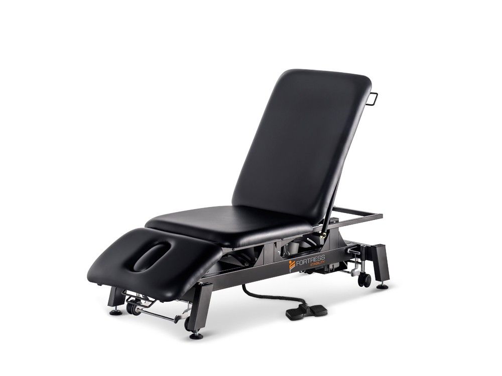 FORTRESS STABILITY 3-SECTION SHORTHEAD / BLACK FRAME / BLACK UPHOLSTERY- photo