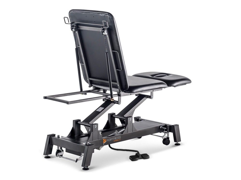 FORTRESS STABILITY 3-SECTION SHORTHEAD / BLACK FRAME / BLACK UPHOLSTERY- photo