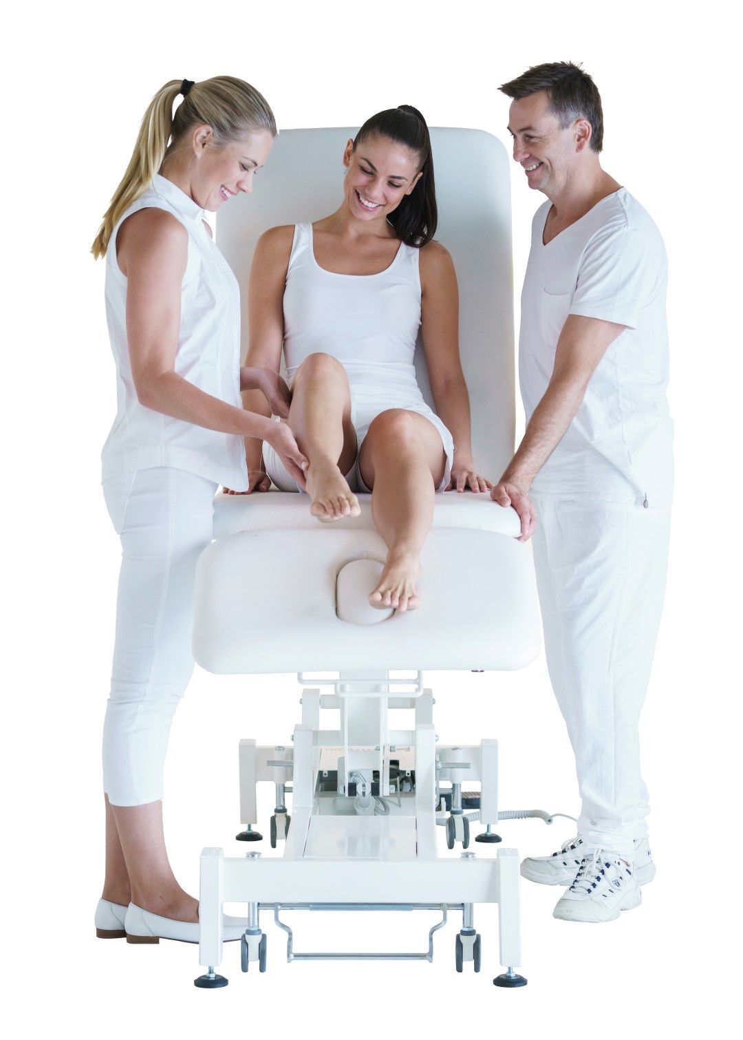 FORTRESS STABILITY 3-SECTION SHORTHEAD / BLACK FRAME / BLACK UPHOLSTERY / 360 DEGREE OPERATION-O photo