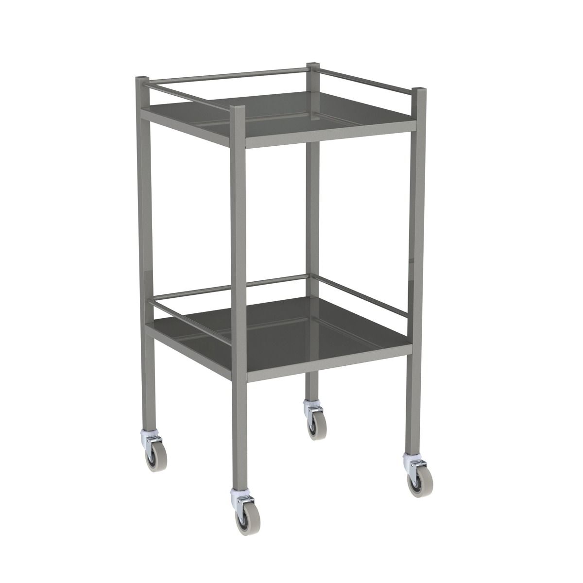 FORTRESS STAINLESS STEEL SERIES INSTRUMENT TROLLEY / NO DRAWER photo