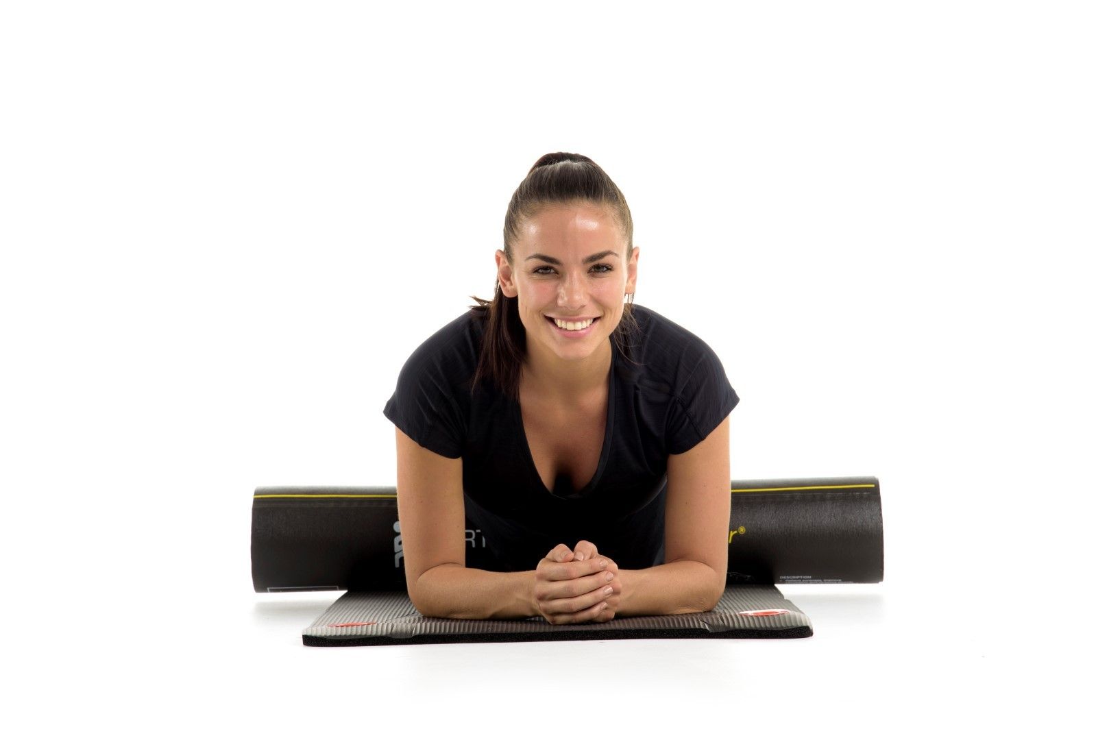 FORTRESS TRAINER FOAM ROLLER / 90cm x 15cm / BLACK photo