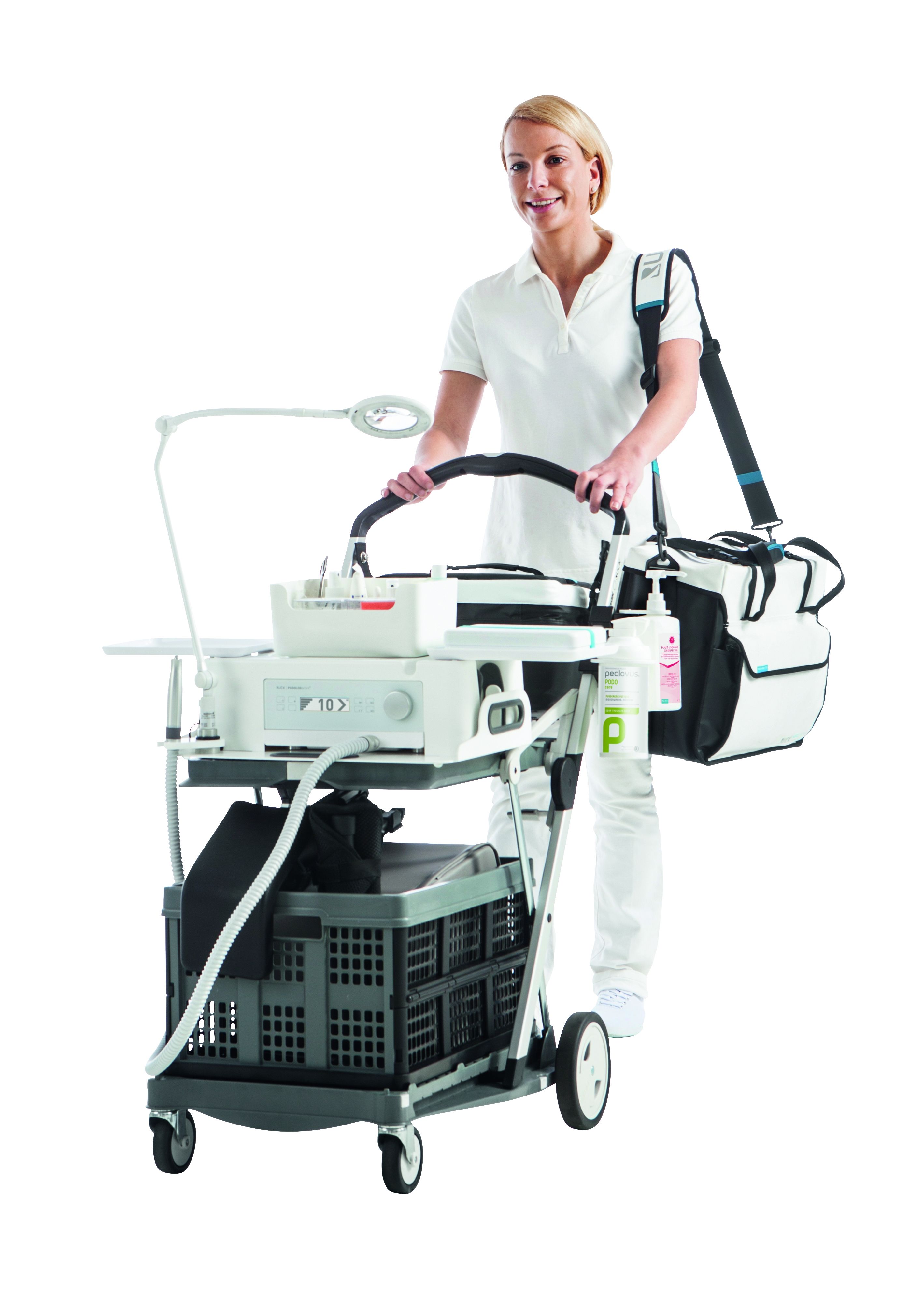 CLAX FOLDING TROLLEY WITH BASKET photo