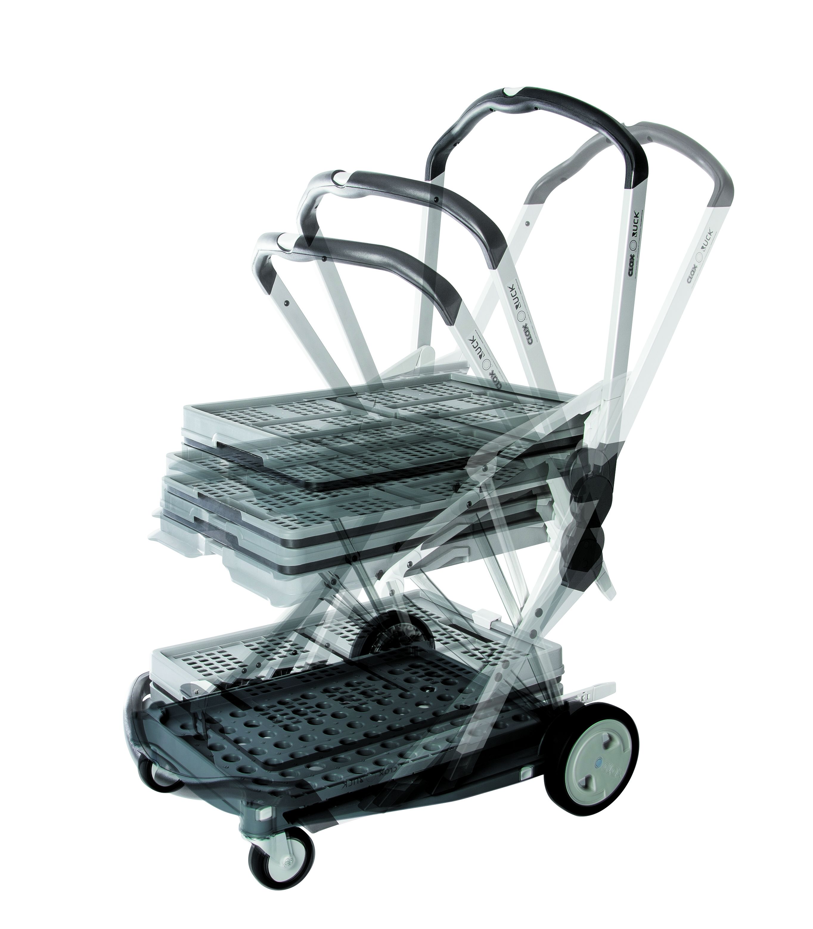 CLAX FOLDING TROLLEY WITH BASKET photo