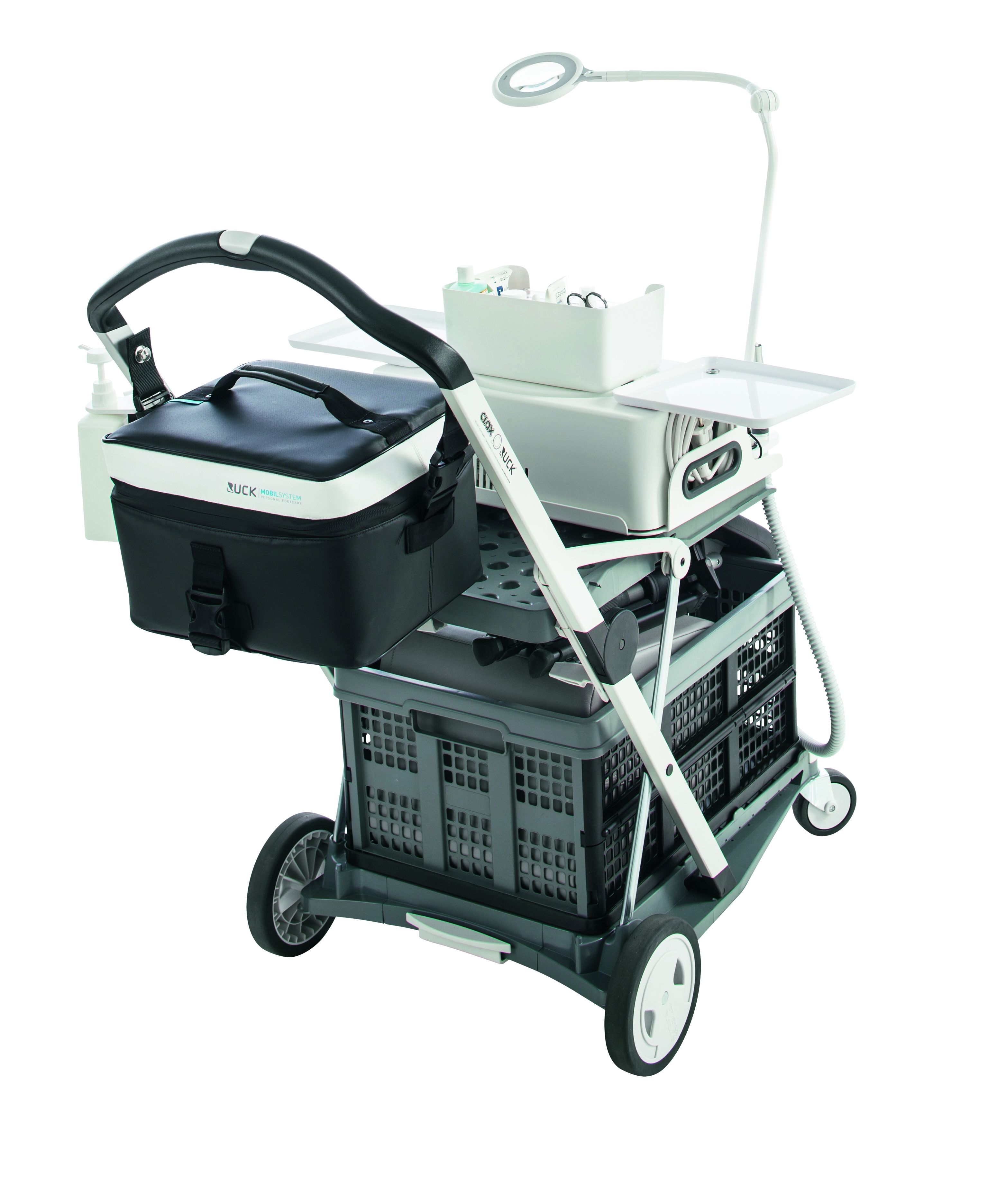 CLAX FOLDING TROLLEY WITH BASKET photo