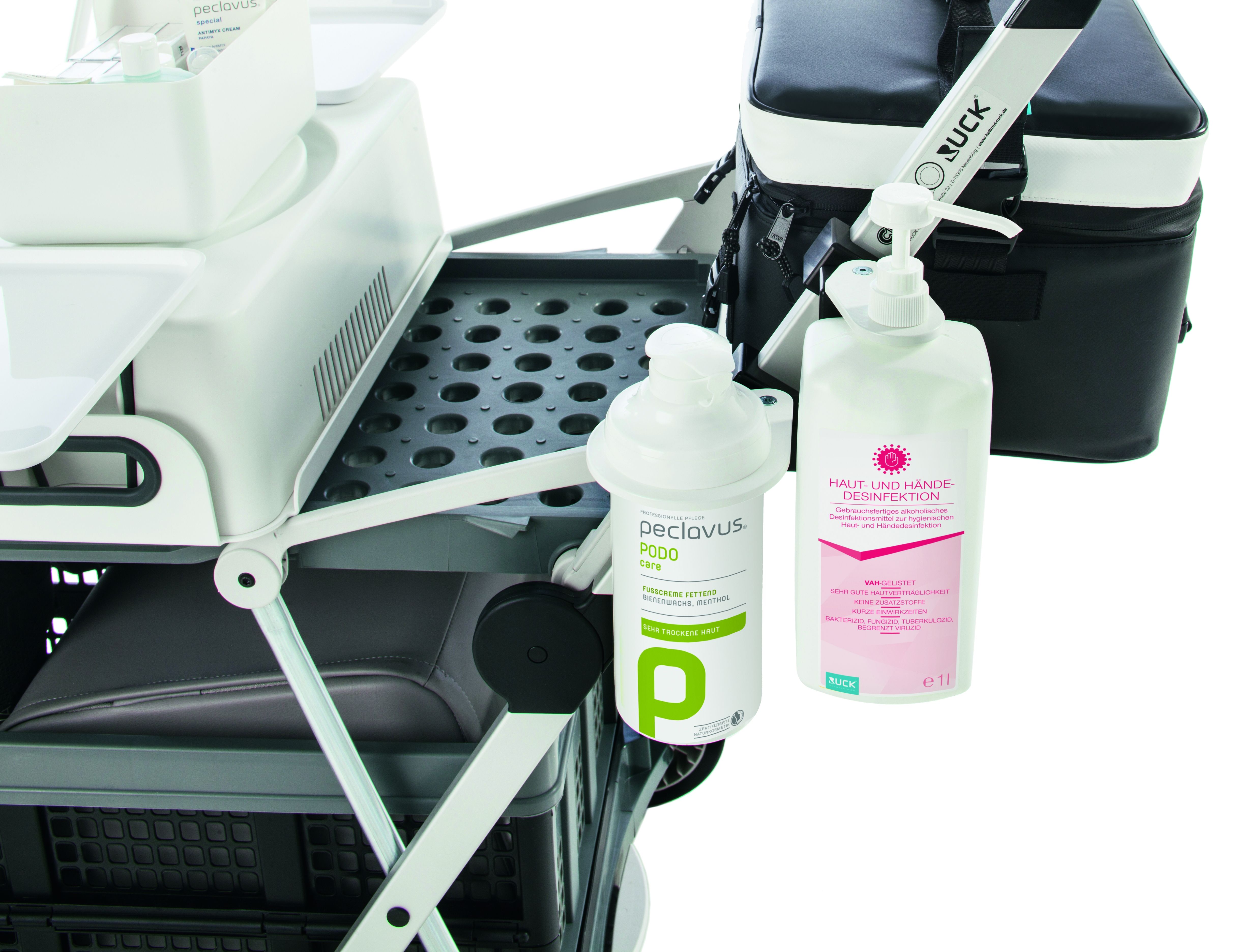 CLAX FOLDING TROLLEY WITH BASKET photo