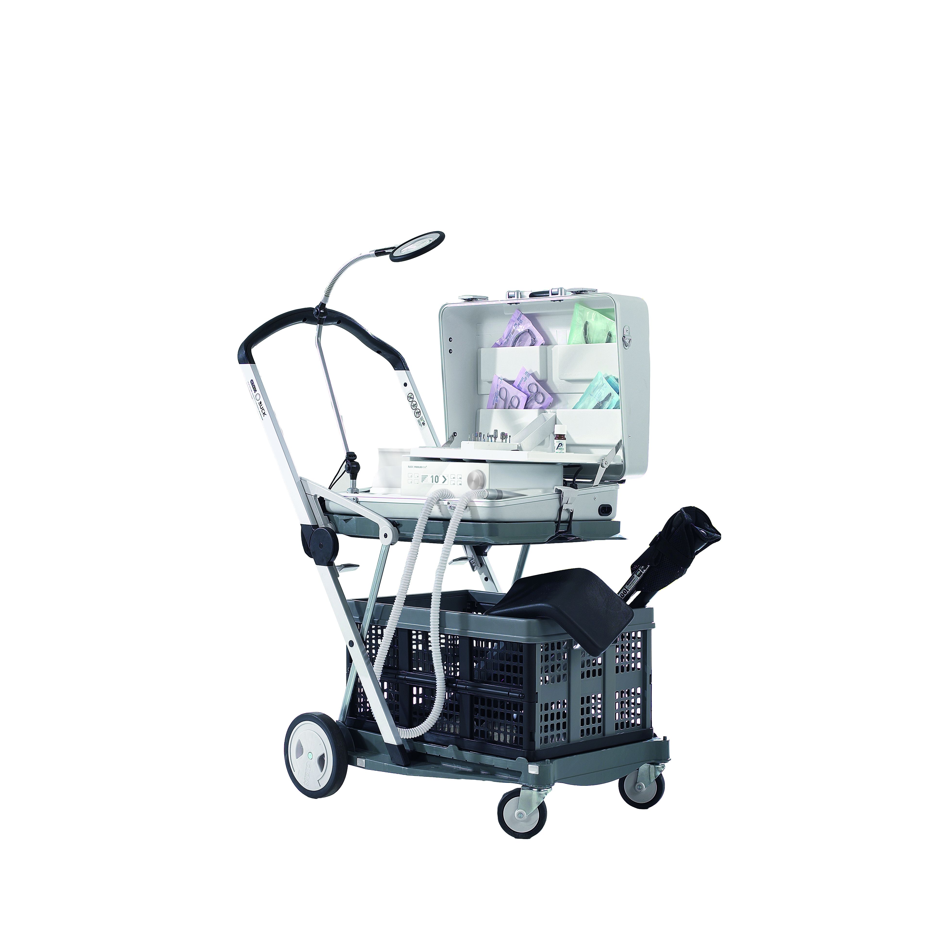 CLAX FOLDING TROLLEY WITH BASKET photo