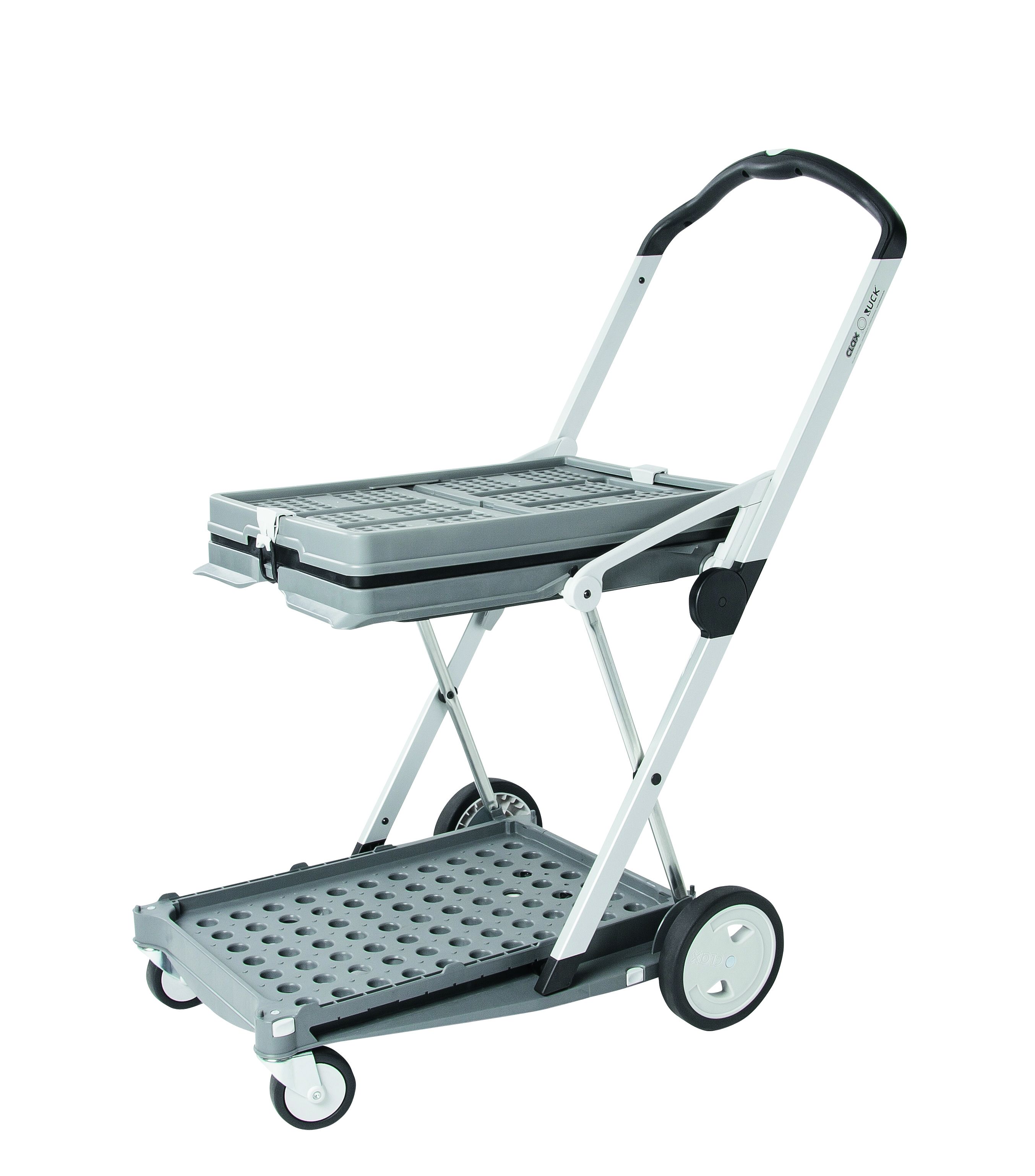 CLAX FOLDING TROLLEY WITH BASKET photo