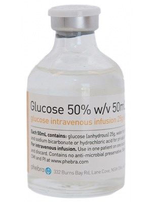 GLUCOSE INJECTION VIAL / 50% X 50ML / EACH photo