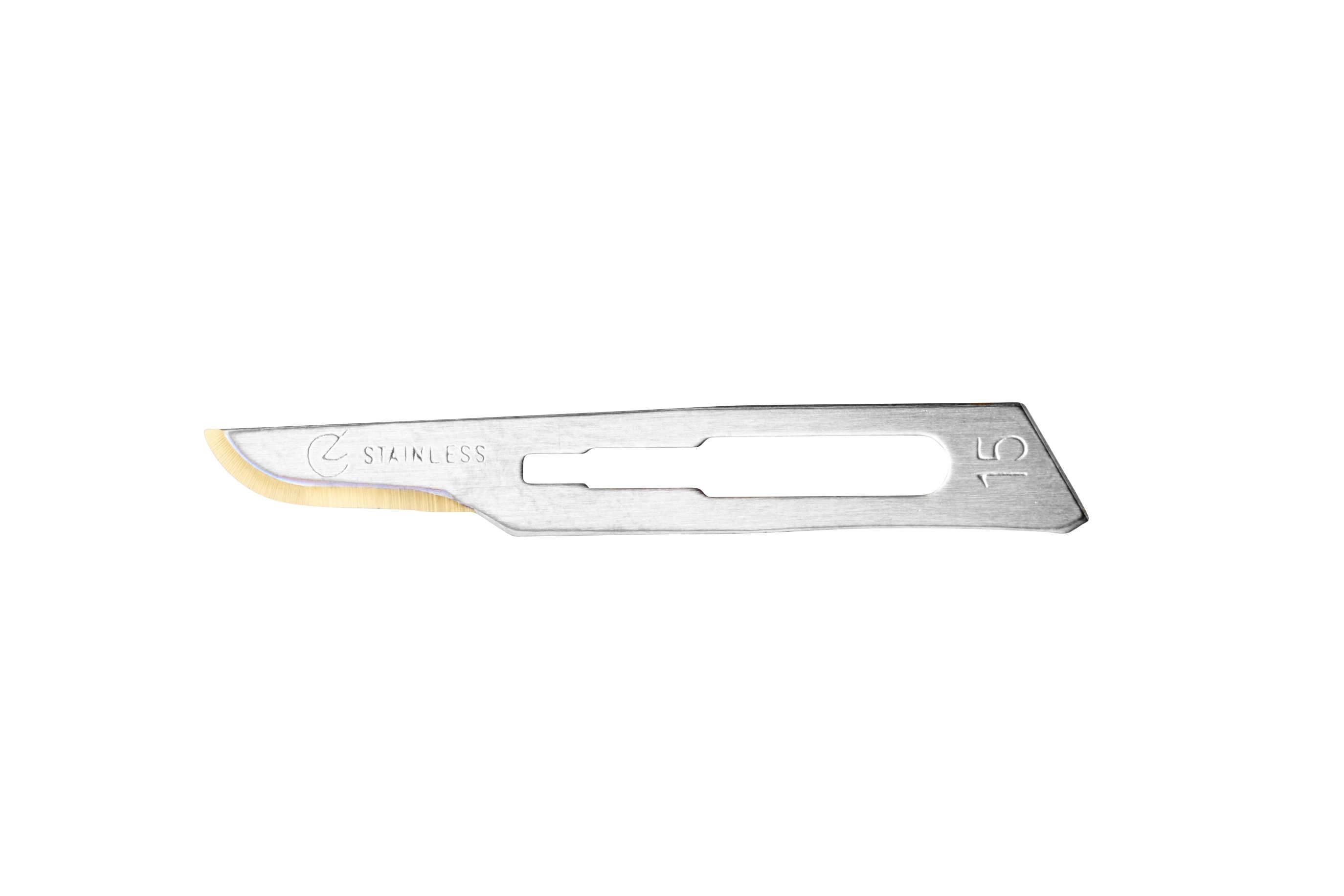 TAYLOR'S GOLD STAINLESS STEEL SCALPEL BLADE photo