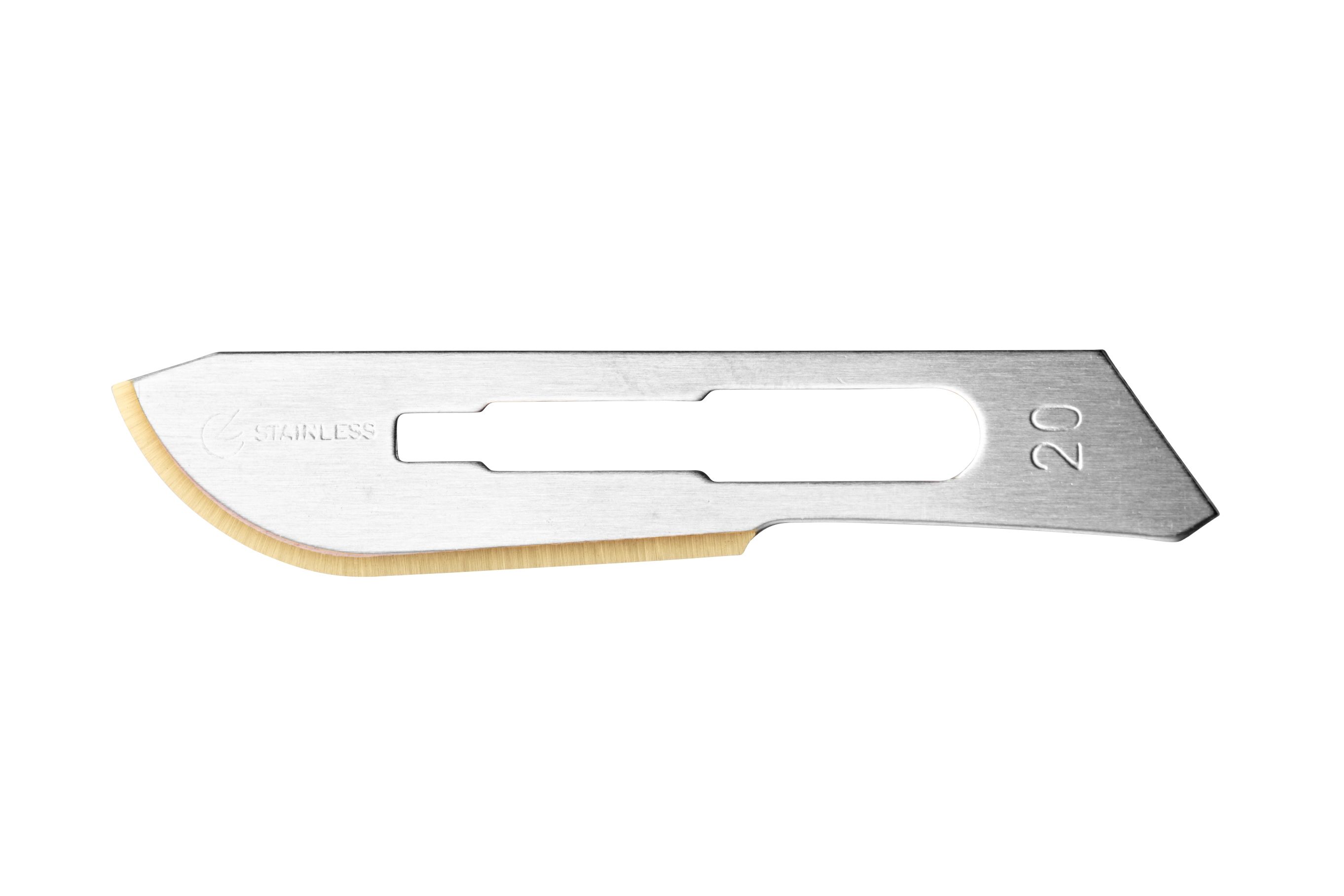 TAYLOR'S GOLD STAINLESS STEEL SCALPEL BLADE photo