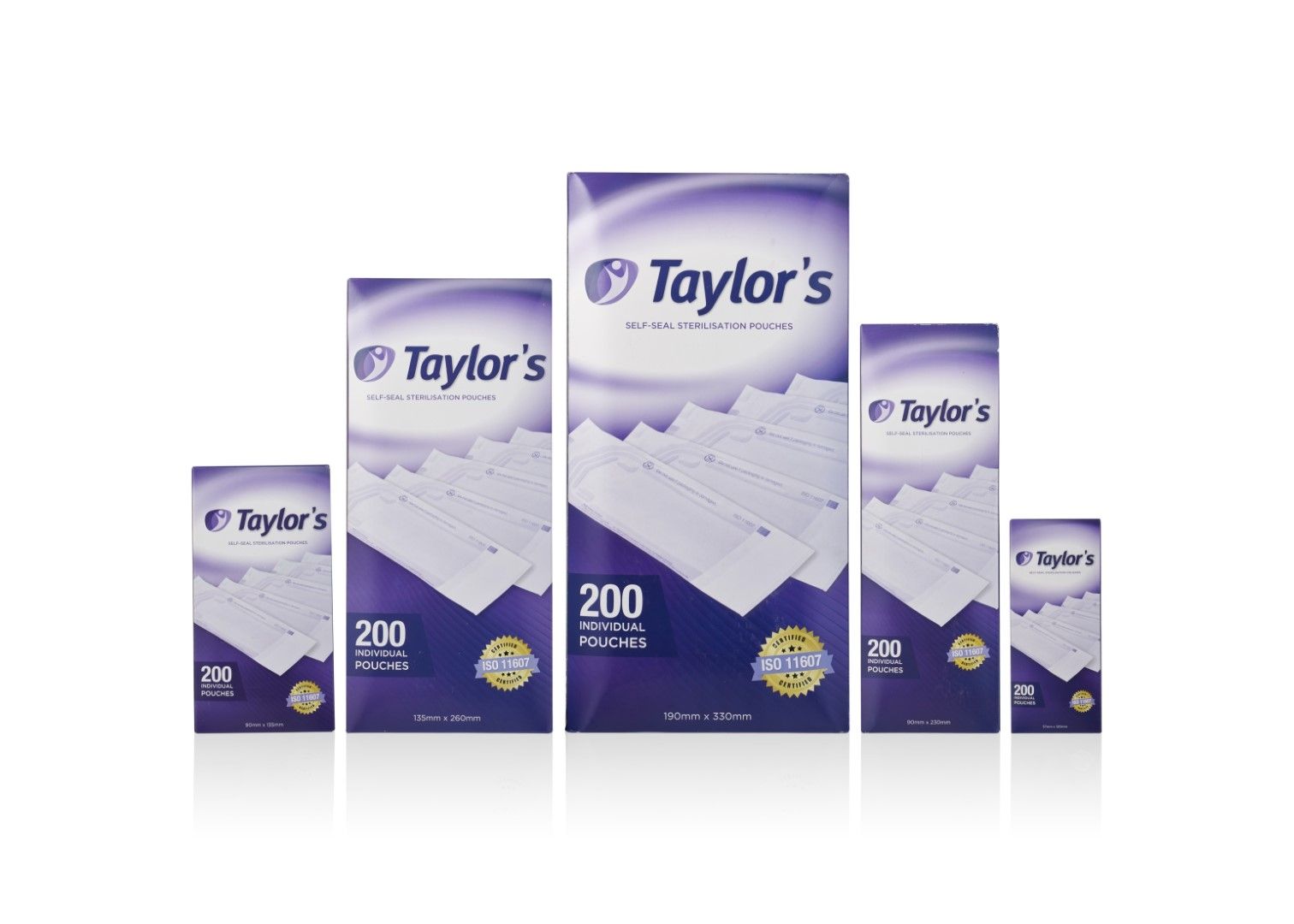 TAYLOR'S SELF SEAL STERILISATION AUTOCLAVE POUCH photo