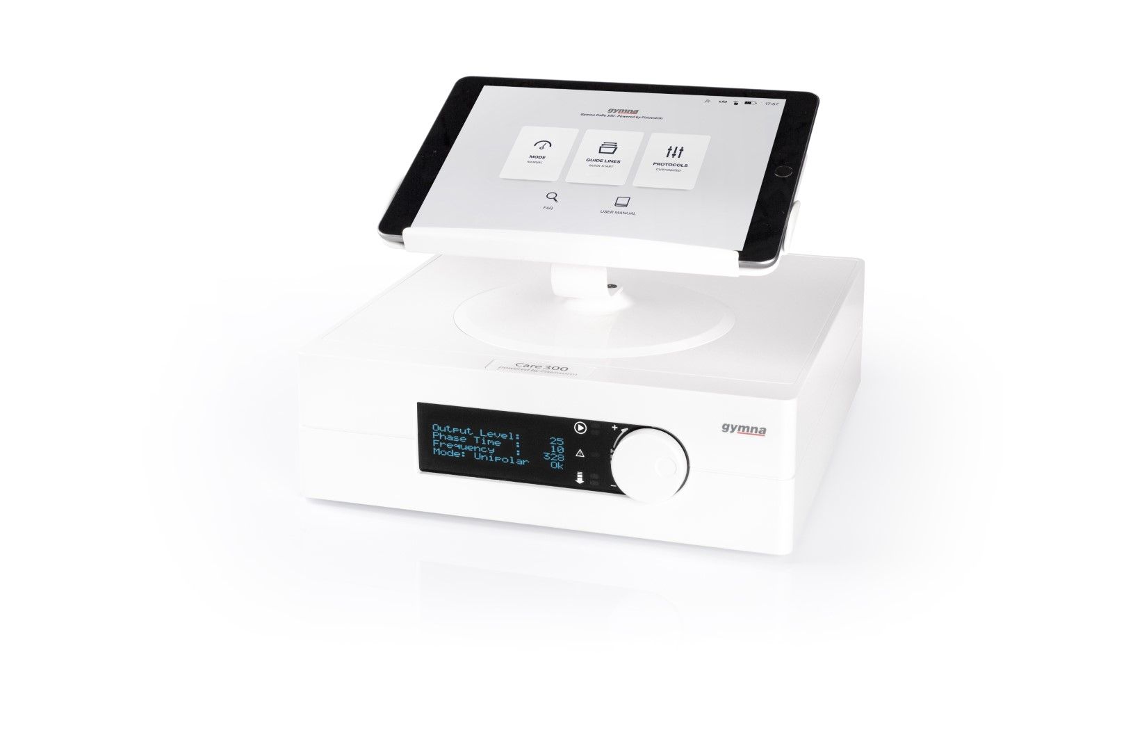 GYMNA CARE 300 TECAR THERAPY / INCLUDING FREE UNIPOLAR KIT & 2ND KIT OF CHOICE photo