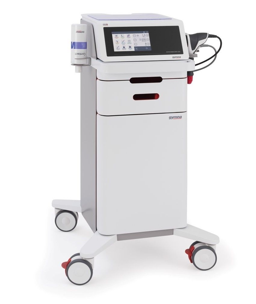 GYMNA SHOCKMASTER 500 PRO ESWT SHOCKWAVE/ INCLUDING 5.0 MILLION SHOCKS & 3X FREE APPLICATORS photo