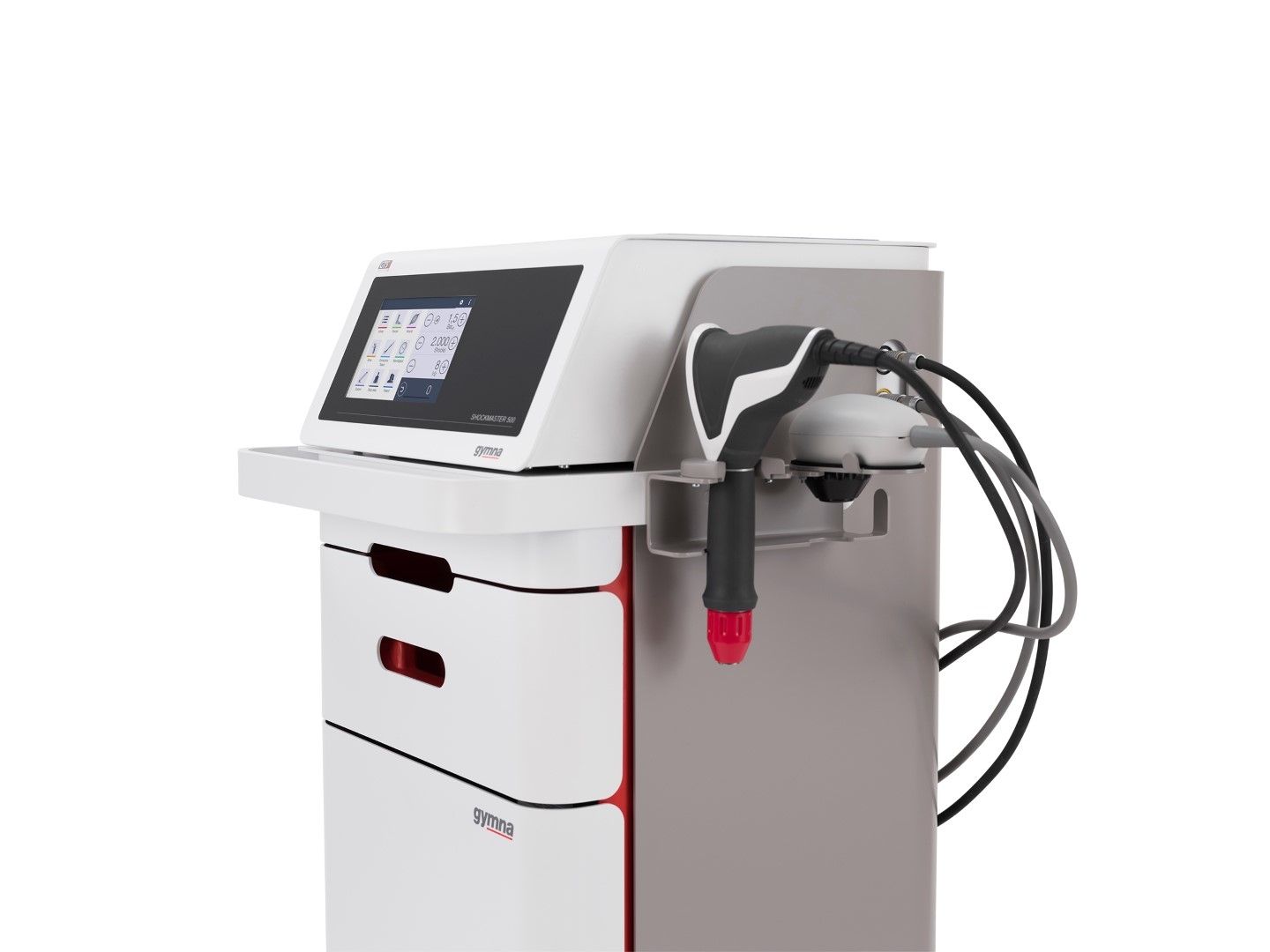 GYMNA SHOCKMASTER 500 PRO ESWT SHOCKWAVE/ INCLUDING 5.0 MILLION SHOCKS & 3X FREE APPLICATORS photo