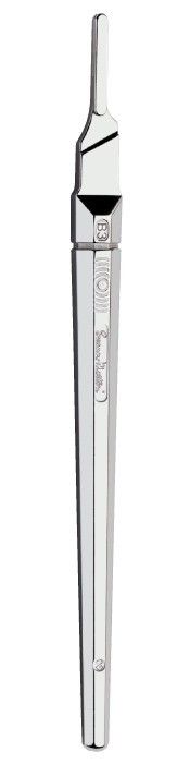 SWANN-MORTON STAINLESS STEEL HANDLE #B3 / 1 PACK photo