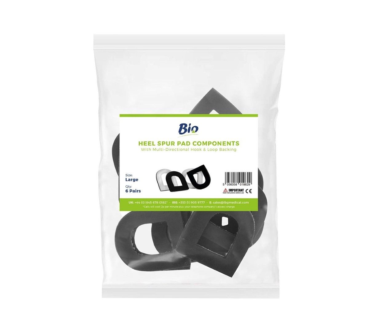 BIO PREMIUM COMPONENTS / HEEL SPUR PAD / 6 PAIRS photo