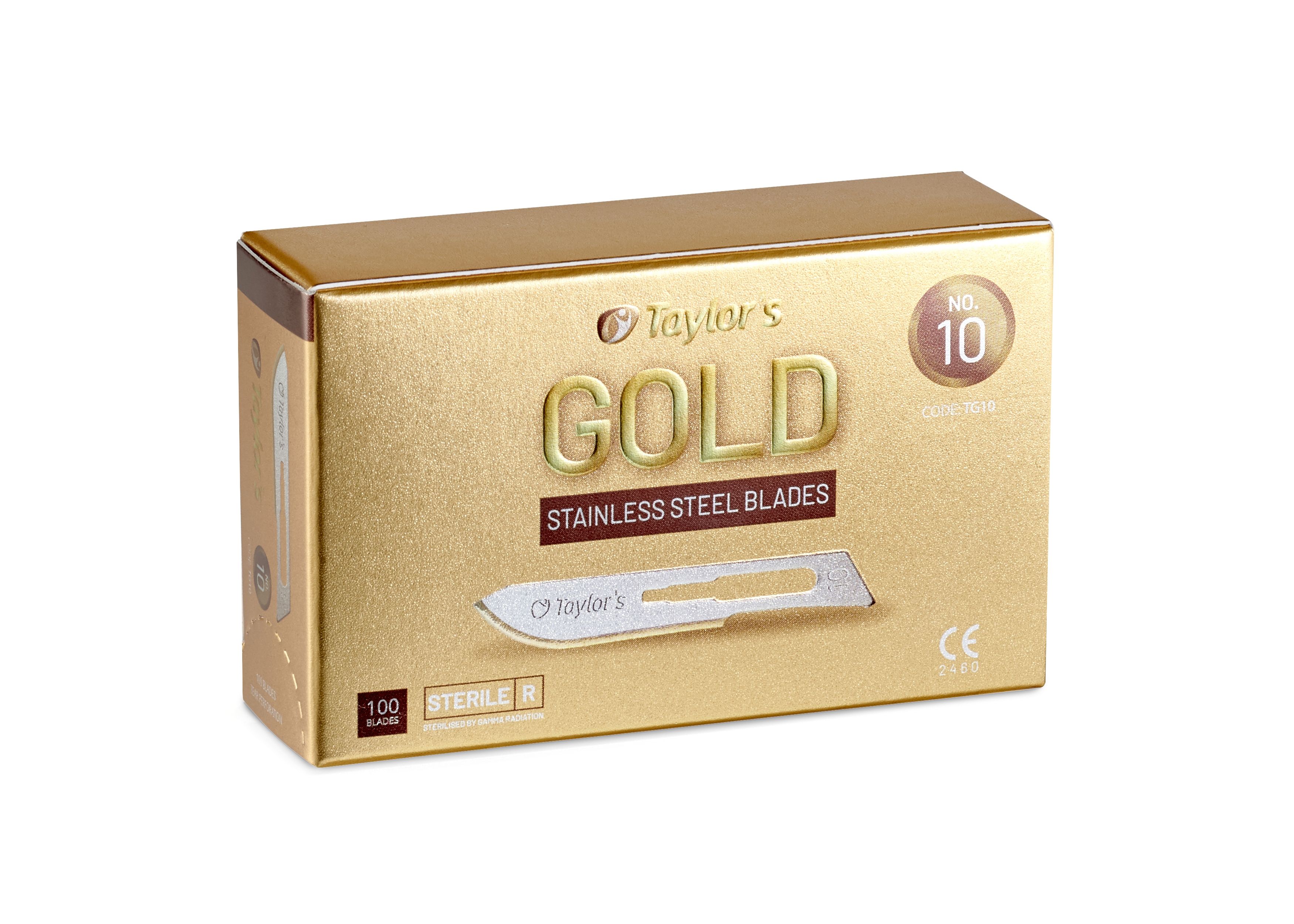 TAYLOR'S GOLD STAINLESS STEEL SCALPEL BLADE photo