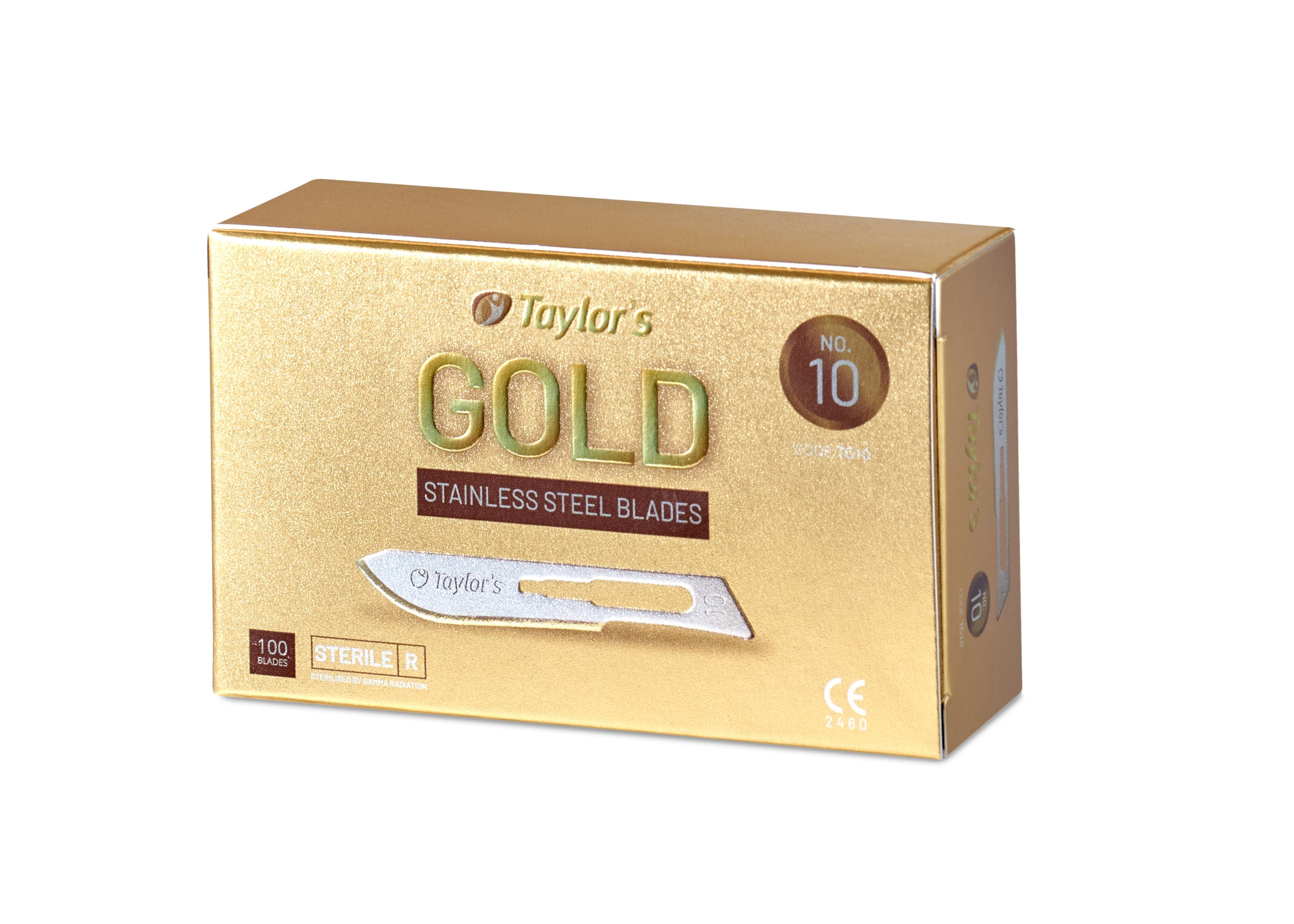 TAYLOR'S GOLD STAINLESS STEEL SCALPEL BLADE photo