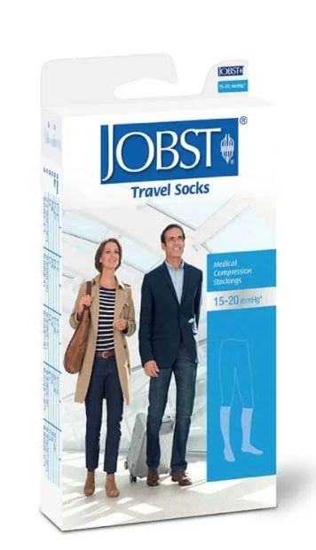 JOBST TRAVEL SOCKS MEDICAL COMPRESSION STOCKINGS photo
