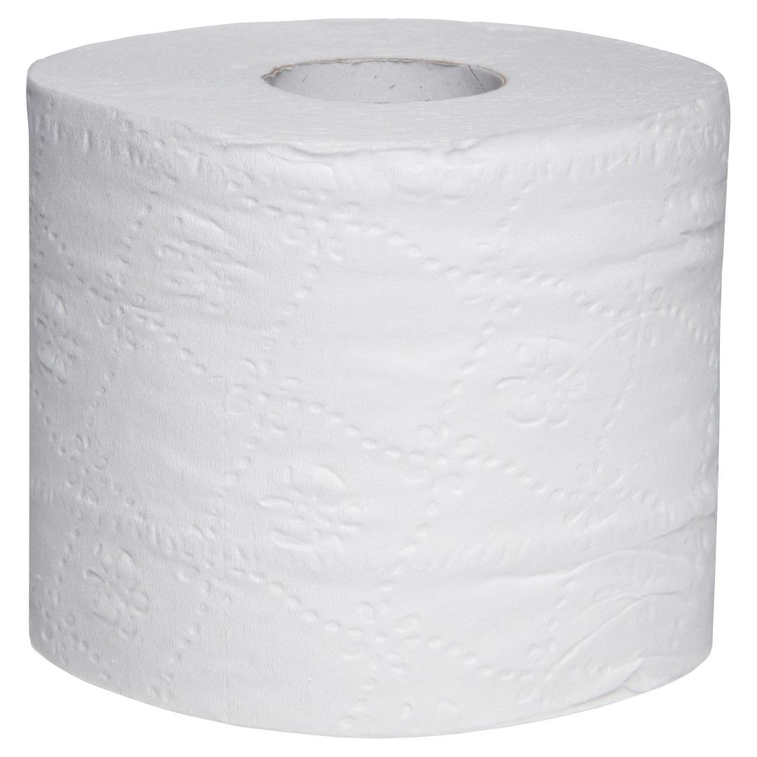 KLEENEX EXECUTIVE TOILET TISSUES / 2-PLY / BLUE WRAPPER / CARTON OF 48 / 300 SHEETS/ROLL photo