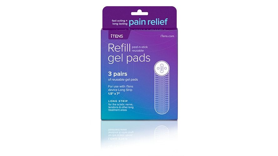 iTENS GEL PADS / LONG STRIP  photo