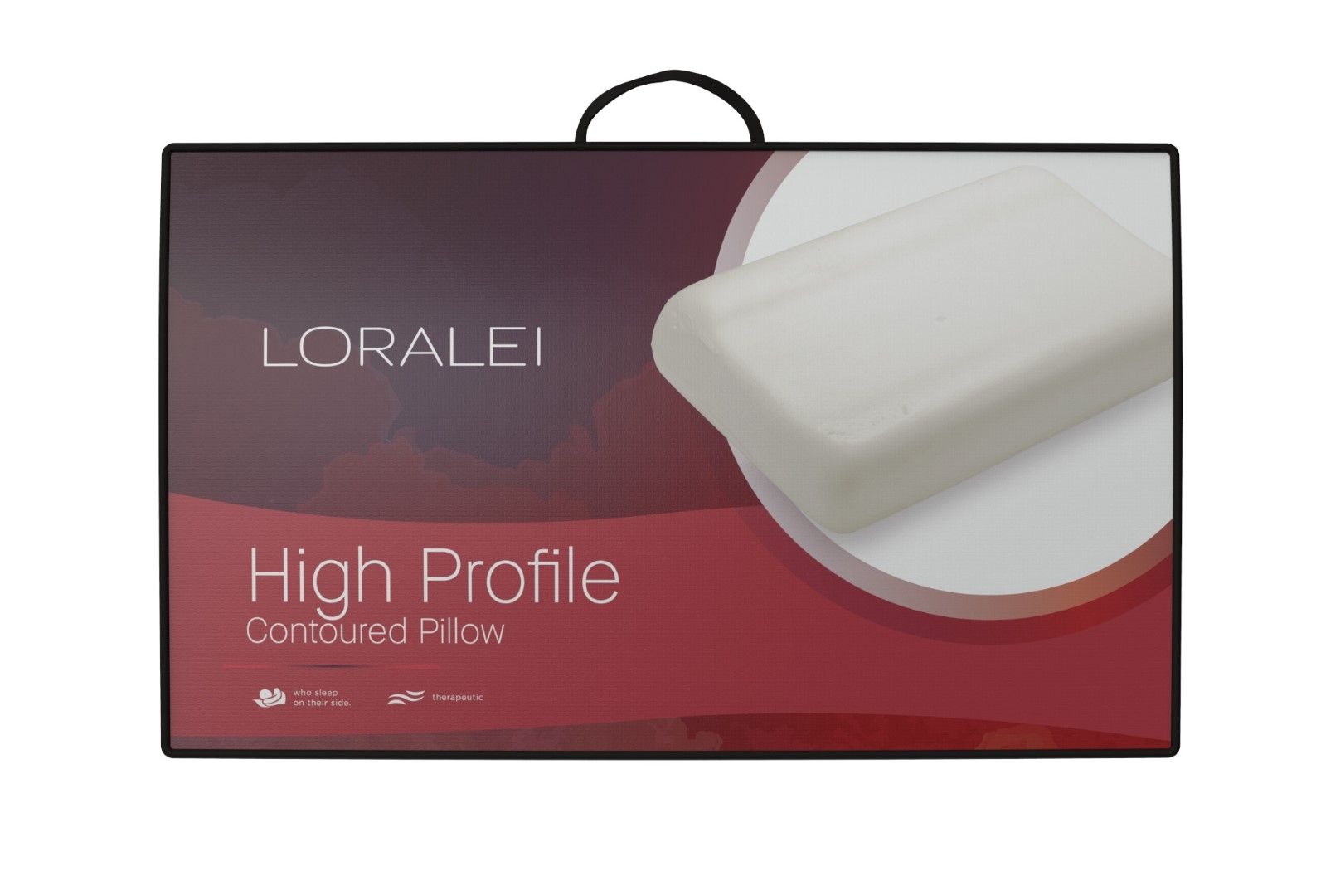 LORALEI CONTOURED HIGH PROFILE PILLOW photo