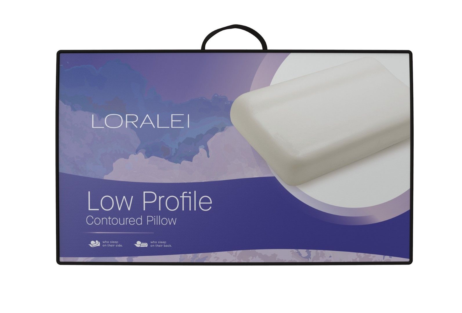 LORALEI CONTOURED LOW PROFILE PILLOW photo