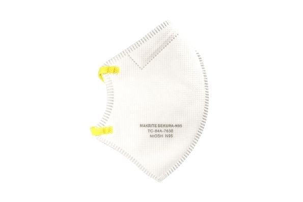MAK-RITE GENUINE N95 FOLDED RESPIRATOR FACE MASK / BOX OF 40 photo