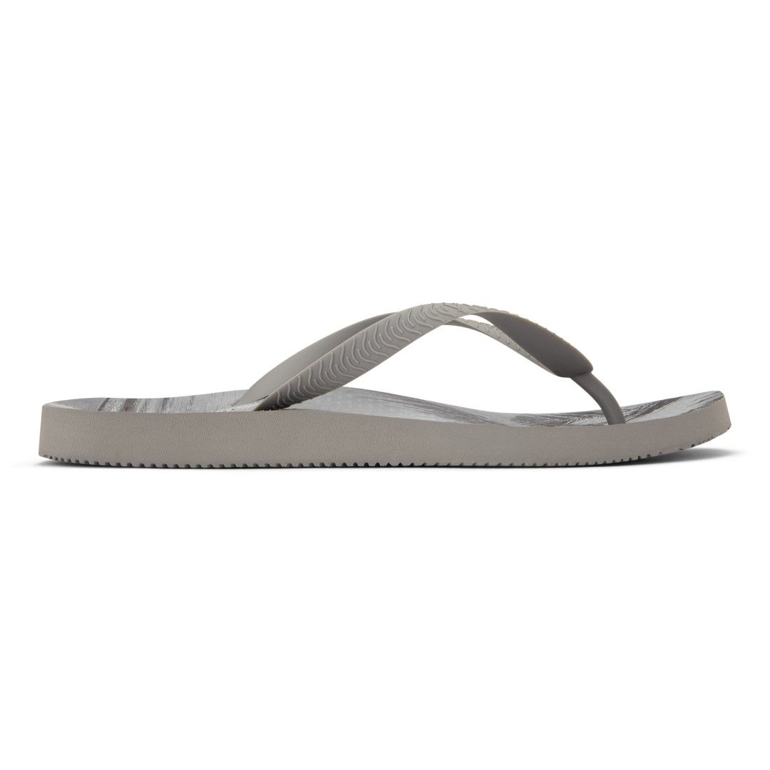 VIONIC MANLY TOE POST SANDAL - PALM SUNSET GRAY photo