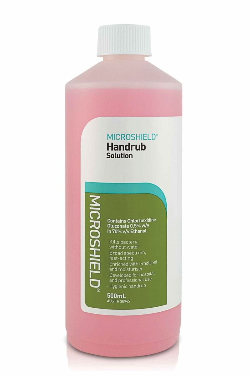 MICROSHIELD ANTISEPTIC HANDRUB (JJ61357) / 500ML / BOTTLE / EACH photo