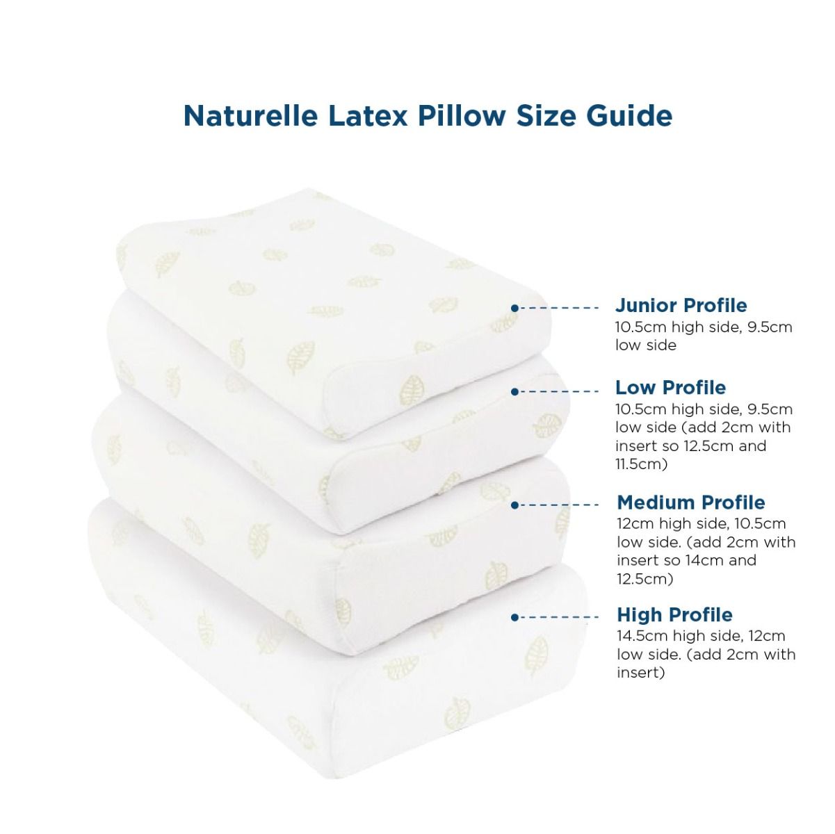 NATURELLE LATEX PILLOW / HIGH photo